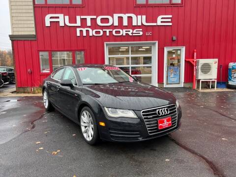 2013 Audi A7 for sale at AUTOMILE MOTORS in Saco ME