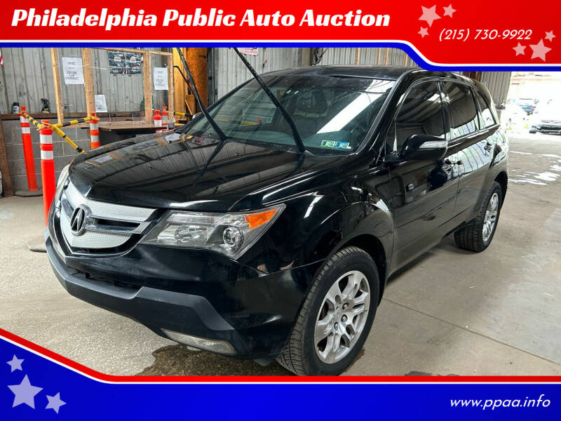 2008 Acura MDX for sale at Philadelphia Public Auto Auction in Philadelphia PA