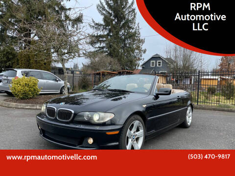 2006 BMW 3 Series for sale at RPM Automotive LLC in Portland OR