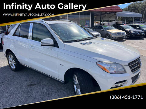 2012 Mercedes-Benz M-Class for sale at Infinity Auto Gallery in Daytona Beach FL