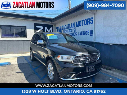 2017 Dodge Durango for sale at Ontario Auto Square in Ontario CA