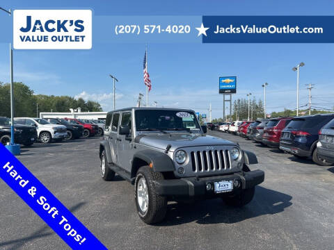 2015 Jeep Wrangler Unlimited for sale at Jack's Value Outlet in Saco ME