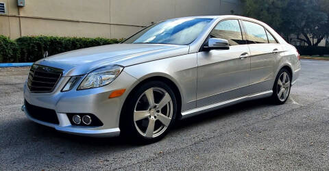 2010 Mercedes-Benz E-Class for sale at POLLO AUTO SOLUTIONS in Miami FL