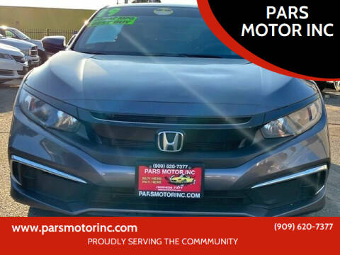 2019 Honda Civic for sale at PARS MOTOR INC in Pomona CA