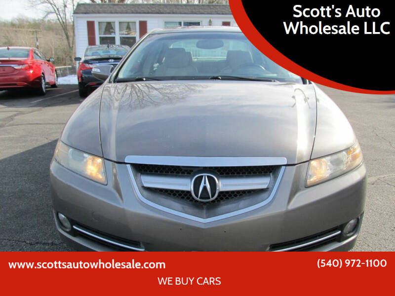 2007 Acura TL for sale at Scott's Auto Wholesale LLC in Locust Grove VA
