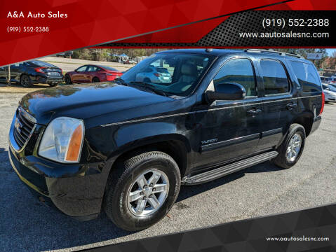 2012 GMC Yukon for sale at A&A Auto Sales in Fuquay Varina NC