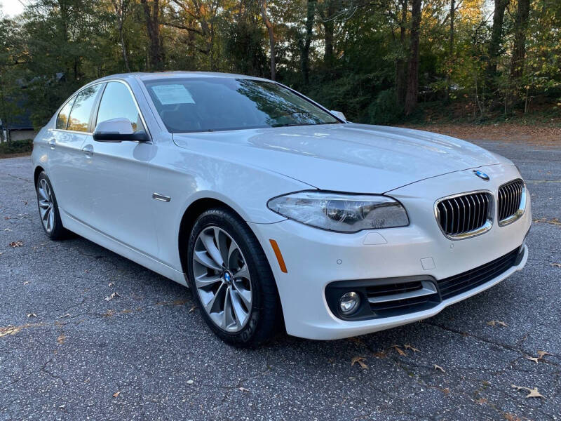 Used 2016 BMW 5 Series 528i with VIN WBA5A5C52GG347741 for sale in Roswell, GA