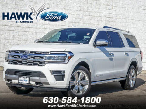 2022 Ford Expedition MAX for sale at Hawk Ford of St. Charles in Saint Charles IL