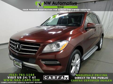 2014 Mercedes-Benz M-Class for sale at NW Automotive Group in Cincinnati OH