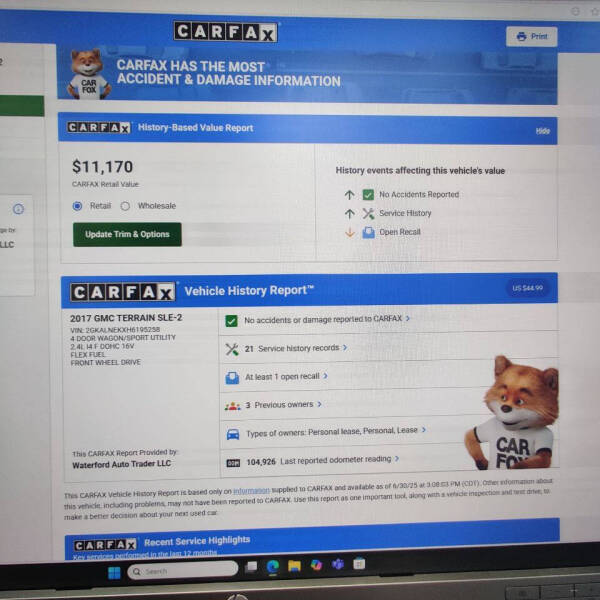 2017 GMC Terrain SLE-2