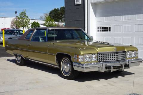 1974 Cadillac DeVille for sale at Great Lakes Classic Cars & Detail Shop in Hilton NY