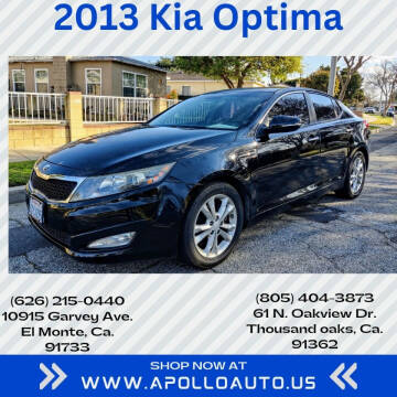 2013 Kia Optima for sale at Apollo Auto Thousand Oaks in El Monte CA