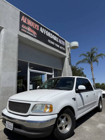 2003 Ford F-150 for sale at Always Affordable Auto LLC in Davis CA
