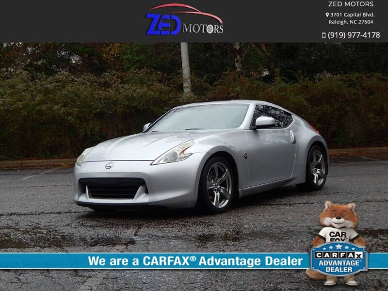 2009 Nissan 370Z for sale at Zed Motors in Raleigh NC