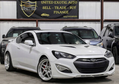 2016 Hyundai Genesis Coupe for sale at United Exotic Auto in Houston TX