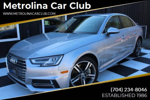 2018 Audi A4 for sale at Metrolina Car Club in Stallings NC