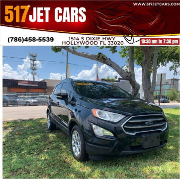 2018 Ford EcoSport for sale at 517JetCars in Hollywood FL