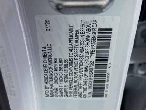 2025 Honda Accord Hybrid Touring