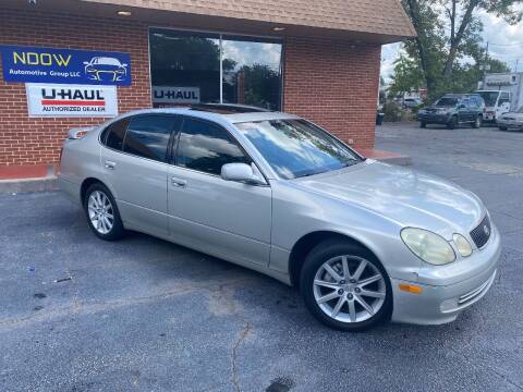 2004 Lexus GS 300 for sale at Ndow Automotive Group LLC in Griffin GA