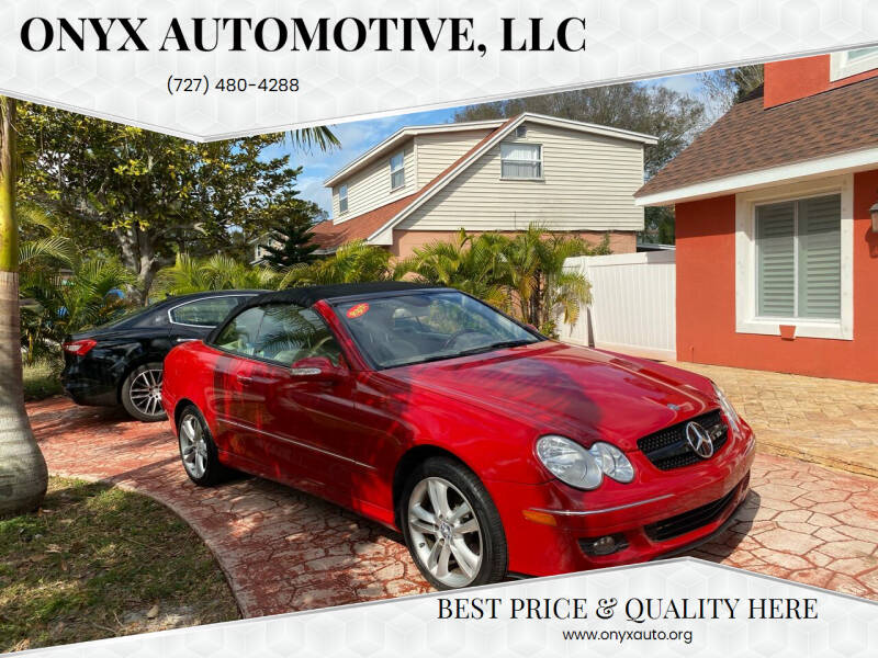 2009 Mercedes-Benz CLK for sale at ONYX AUTOMOTIVE, LLC in Largo FL