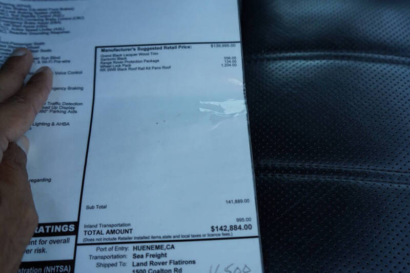 2016 Land Rover Range Rover Autobiography