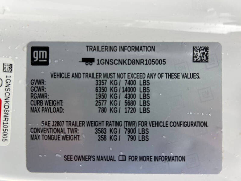 2022 Chevrolet Tahoe LT