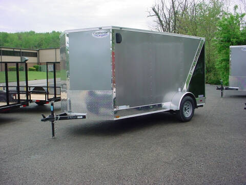2023 Forest River 6.5x12 V-Nose With Ramp Door for sale at S. A. Y. Trailers in Loyalhanna PA