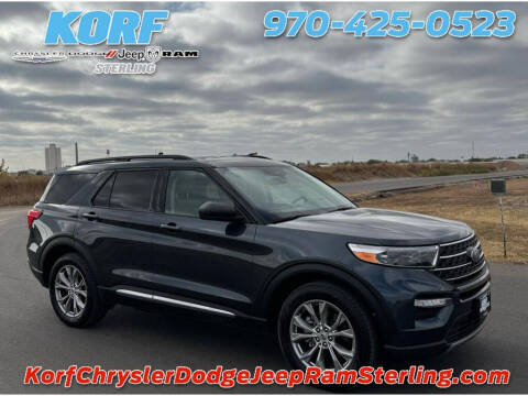 2022 Ford Explorer for sale at Tony Peckham @ Korf Motors in Sterling CO