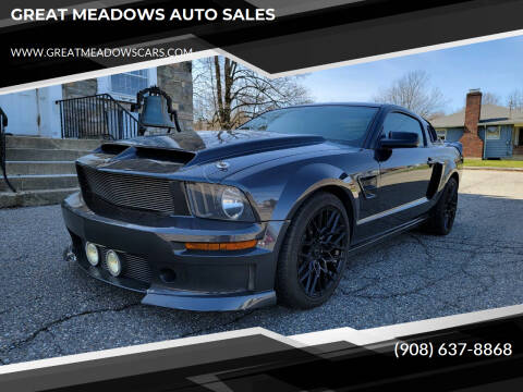 2008 Ford Mustang for sale at GREAT MEADOWS AUTO SALES in Great Meadows NJ
