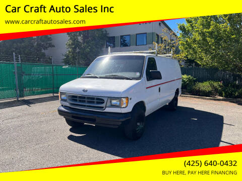 1999 Ford E-250 for sale at Car Craft Auto Sales Inc in Lynnwood WA