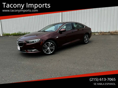 2018 Buick Regal Sportback for sale at Tacony Imports in Philadelphia PA