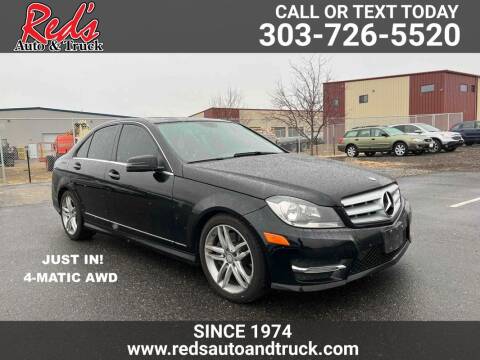 2013 Mercedes-Benz C-Class for sale at Red's Auto and Truck in Longmont CO
