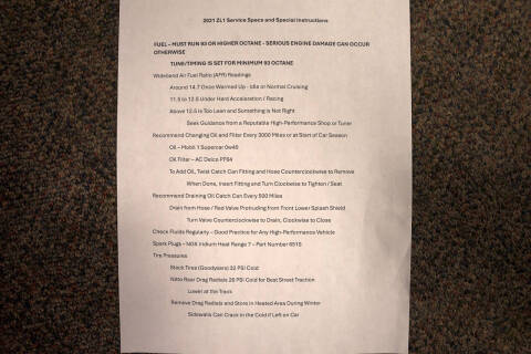 2021 Chevrolet Camaro ZL1