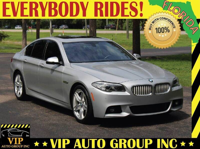 2014 BMW 5 Series for sale at VIP Auto Group in Clearwater FL