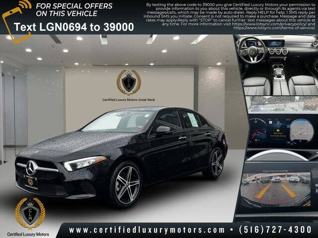 2019 Mercedes-Benz A-Class for sale at Certified Luxury Motors in Great Neck NY