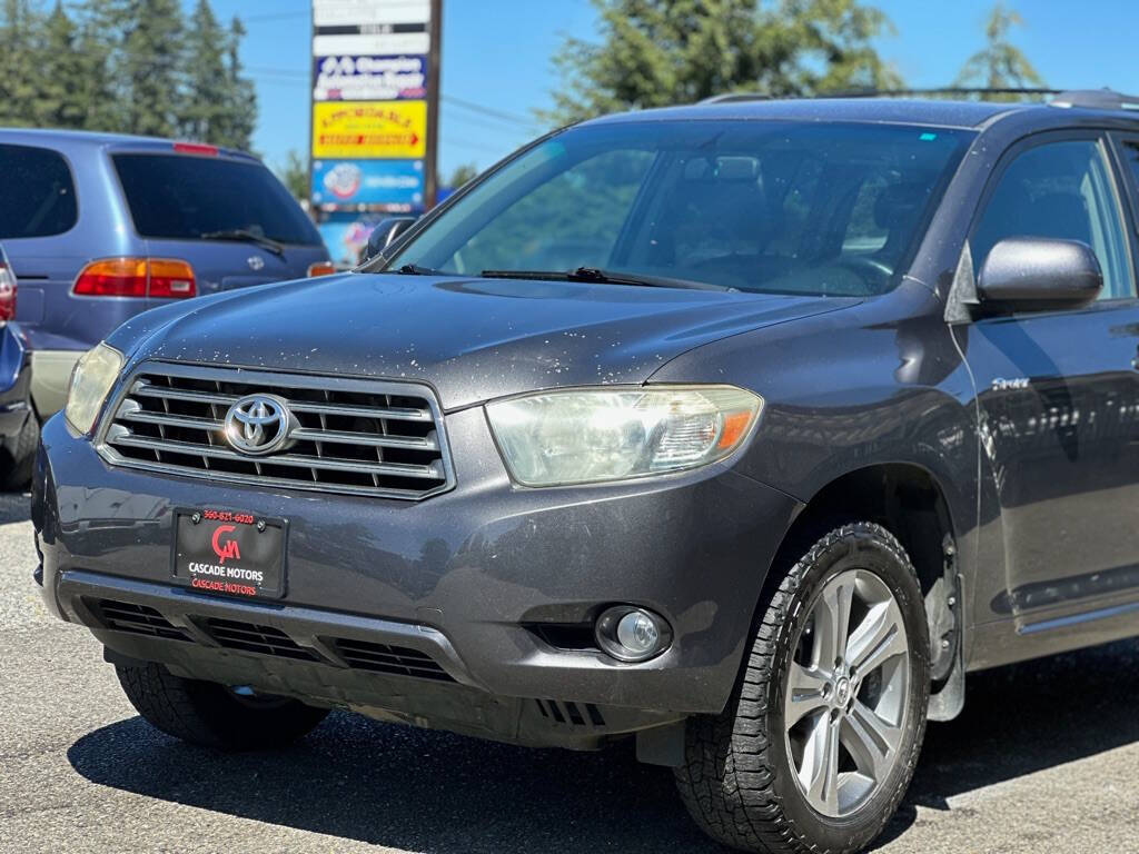 2008 Toyota Highlander for sale at Cascade Motors in Olympia, WA