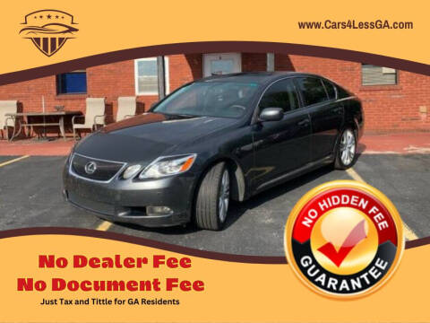 2007 Lexus GS 450h for sale at Cars4Less GA in Alpharetta GA