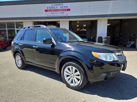 2012 Subaru Forester for sale at Landes Family Auto Sales in Attleboro MA