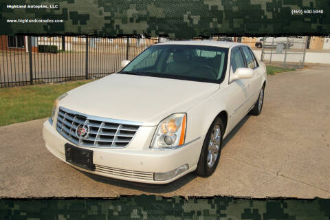 2008 Cadillac DTS for sale at Highland Autoplex, LLC in Dallas TX
