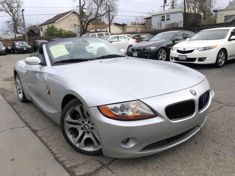 2003 BMW Z4 for sale at Greenlight Auto Sport in Sacramento CA