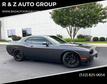 2015 Dodge Challenger for sale at R & Z AUTO GROUP in Austin TX