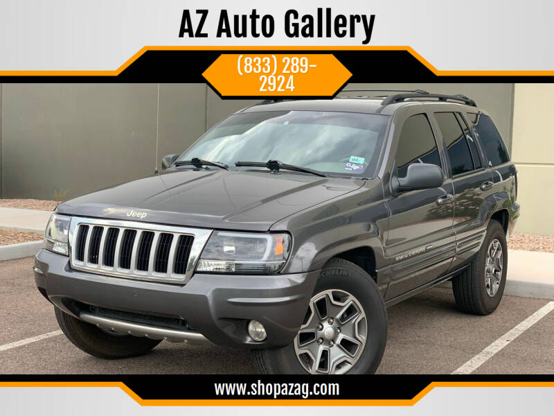 2004 Jeep Grand Cherokee for sale at AZ Auto Gallery in Mesa AZ