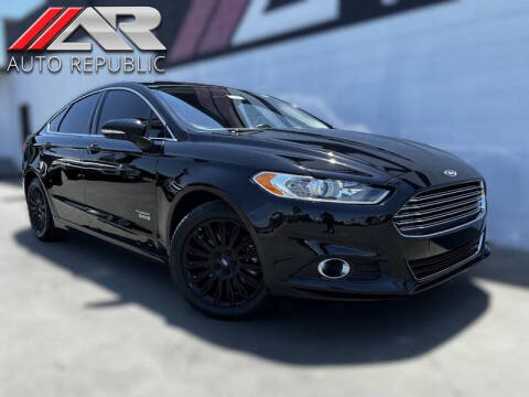 2016 Ford Fusion Energi for sale at Auto Republic Fullerton in Fullerton CA