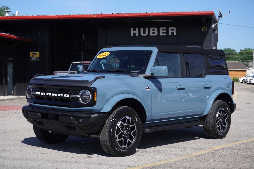 Lt. Blue 2023 Ford Bronco Outer Banks Advanced 4x4 Outer Banks Advanced 4dr SUV 1