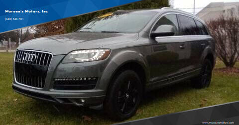2012 Audi Q7 for sale at Maroun's Motors, Inc in Boardman OH