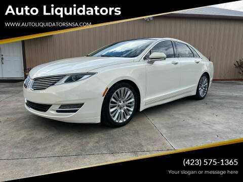 2013 Lincoln MKZ for sale at Auto Liquidators in Bluff City TN
