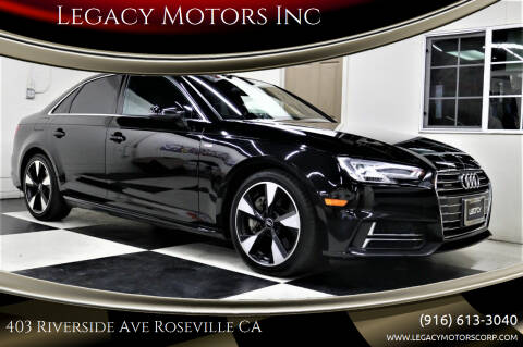 2017 Audi A4 for sale at Legacy Motors Inc in Roseville CA