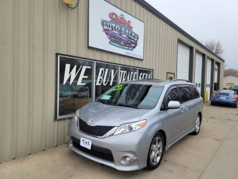 2012 Toyota Sienna for sale at C&L Auto Sales in Vermillion SD