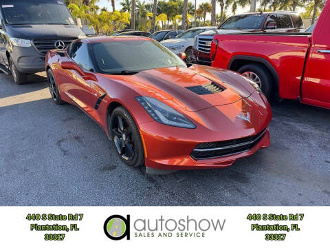 2015 Chevrolet Corvette for sale at AUTOSHOW SALES & SERVICE in Plantation FL