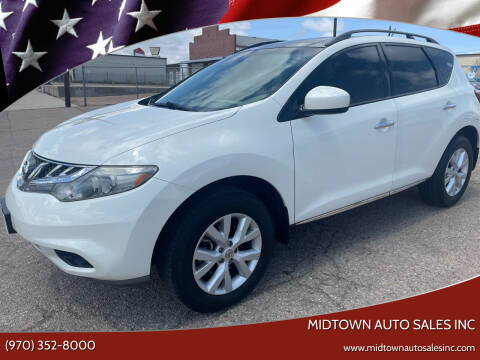 2012 Nissan Murano for sale at MIDTOWN AUTO SALES INC in Greeley CO